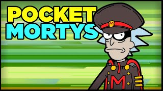 CAPTURING MY FIRST MORTY  Pocket Mortys Lets Play  Gameplay Part 1 [upl. by Princess]