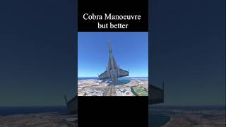 Cobra manoeuvre but better angles infiniteflight planes aviation cobra f18 fighterjet shorts [upl. by Atinek667]