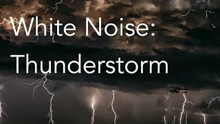 Thunderstorm Sounds for Relaxing Focus or Deep Sleep  Nature White Noise  8 Hour Video [upl. by Harihat723]