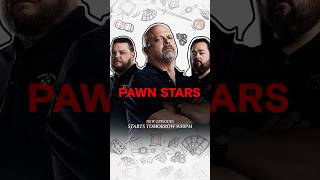 Watch the new season of Pawn Stars premiering Tomorrow at 950 PM PawnStars [upl. by Byram]