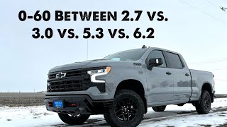 2024 Chevy Silverados 27 vs 30 vs 53 vs 62 060 on GPS [upl. by Daus]