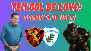 SPORT E LONDRINA É JOGO PRO ARTILHEIRO DO AMOR VOLTAR A MARCAR TEM GOL DE LOVE [upl. by Orabelle536]