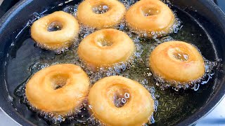 15 Minutes Homemade Donuts  No Yeast Donuts Tasty Doughnuts [upl. by Sabino]