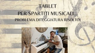 Tablet per spartiti musicali seconda parte [upl. by Aserej]