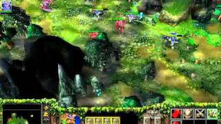 WarCraft 3  Hard Mode Guide  Night Elf Level 4 [upl. by Otrevlig]