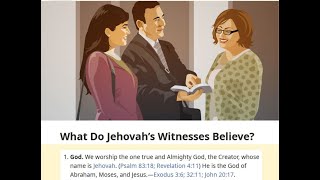 JWs What we believe 1 God DEBUNKED [upl. by Yeldoow]