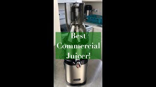 Best Commercial Juicer 2022  Kuvings CS700 Review [upl. by Anirt]