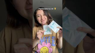 Perforadora de oreja en acción son unas perforadoras desechables que encontré por Aliexpress [upl. by Annavaj]