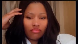 Nicki Minaj checks RayJBest IG live of 24 It’s giving Twilight Zone 😵‍💫🤣 [upl. by Grenier]