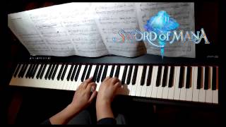 Grateful Memories  Rising Sun  Sword of Mana  Seiken Densetsu Piano Cover [upl. by Ralyat941]