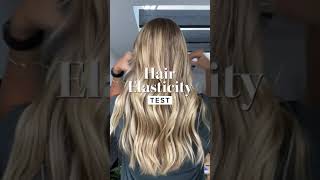 Hair Elasticity Test  Shorts​​​​​​​​​​​​  Haircom By LOreal [upl. by Chan885]