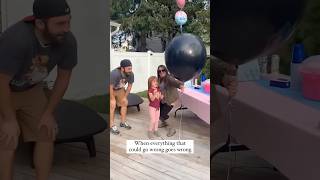 🤦‍♀️ This Gender Reveal Party Turned into CHAOS” schwangerschaft genderreveal grossesse [upl. by Yllas775]