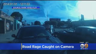 Caught On Camera Driver Attacks Cyclist In Road Rage Incident [upl. by Ermeena142]