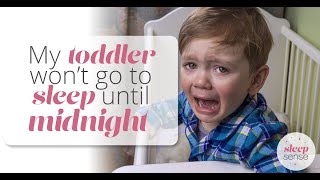 My toddler wont go to sleep until midnight HELP [upl. by Katusha]