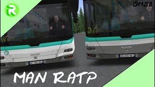 OMSI 2  Grundorf  Ligne 76  Man Lions City DTF RATP FRHD [upl. by Tivad]