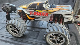 Traxxas TMaxx Classic Speed Rip [upl. by Nailliw]