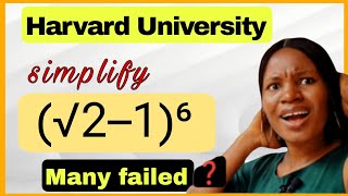 A Harvard University interview question can you pass this entrance exam [upl. by Irrac]