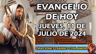 Evangelio de hoy Jueves 11 de Julio de 2024  Gratis lo recibieron denlo gratis [upl. by Eddi]