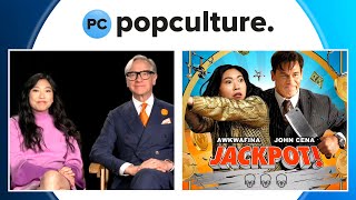 Paul Feig and Awkwafina Dish on Jackpot Stunts Jackie Chan Inspiration [upl. by Odiug]