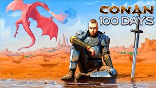 I Played 100 Days Of Conan Exiles Isles Of Siptah Map [upl. by Ennoval]