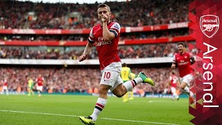 Arsenal  Top five team goals [upl. by Ennayr]