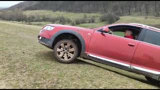 A6 C6 Allroad offroad traction test😼 [upl. by Armanda]