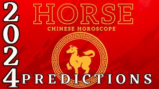 Horse Chinese Animals 2024 Horoscope Predictions [upl. by Binnings646]