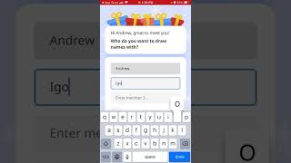 DrawNames  Secret Santa app  how to use [upl. by Leveridge]