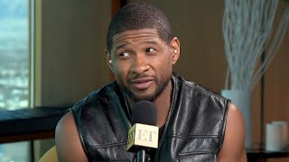 Usher Hints at Super Bowl Halftime Opening Song Exclusive [upl. by Penrose]