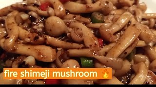 Recipe  How to cook Spicy shimeji Mushroom [upl. by Elokcin]