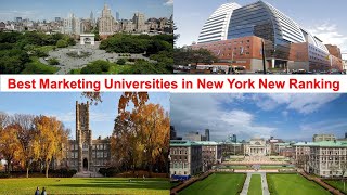 Best Marketing Universities In New York New Ranking [upl. by Nylad678]