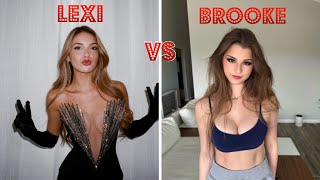 Lexi Rivera VS Brooke Monk TikTok Battle 🔥  Part2 [upl. by Valentine]