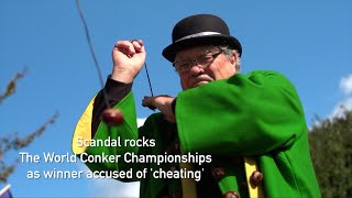 Scandal rocks The World Conker Championships as winner accused of cheating [upl. by Etteraj]