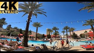 4K Resorts World Full Pool Walkthrough Las Vegas [upl. by Angus]