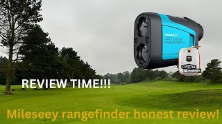 Honest review of the BEST GOLF RANGEFINDER on the market under £100 MILESEEY rangefinder [upl. by Aveer]