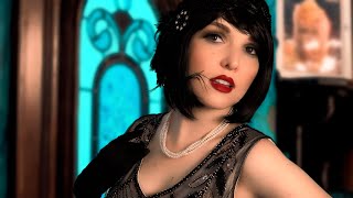 ASMR 1920s Flapper FLIRTS with You roleplay  soft spoken personal attention f4a [upl. by Ancalin950]