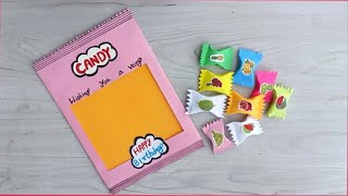 DIY  Happy Birthday Gift Idea  Birthday Card  Birthday Gift Bag  Surprise Candy Bag [upl. by Adnilemre]