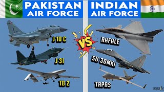 Pakistan Air Force vs Indian Air Force Current and Future Aircrafts 2024  PAF VS IAF [upl. by Sergius]