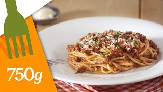 Spaghetti à la bolognaise  750g [upl. by Ambrosane]