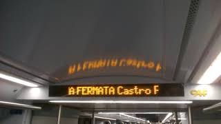 Metro Roma  Linea B  ATAC  Termini  Castro Pretorio  Dezember 2017 [upl. by Yrellih61]