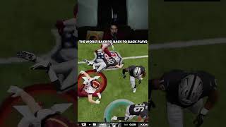 THE WORST BACK TO BACK TO BACK PLAYS Madden 25 [upl. by Dotson366]