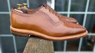 SHELL CORDOVAN CARE WITH PURE POLISH [upl. by Nelo]