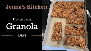 Homemade Granola Bars [upl. by Alvinia]