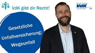 Wegeunfall Gesetzliche Unfallversicherung  VdK gibt dir Recht 11 [upl. by Ennaitak]