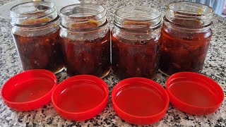 An easy way to prolong homemade chilli oildip naturally Can be kept in fridge for years [upl. by Atteuqahc]