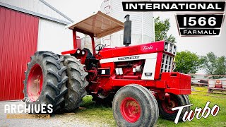 1976 International Farmall 1566 Tractor Duals and Tour while Waiting on Oliver Parts [upl. by Ecinrev]