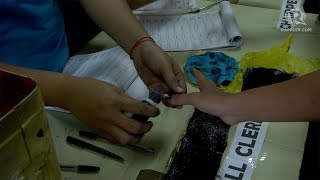 Filipinos cast votes in barangay SK elections 2018 [upl. by Amoeji]