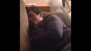 Sleepy Ian Harding on set with Lucy Hale  Things Girls Say [upl. by Nnyw872]