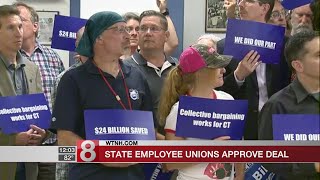 Malloy State union workers approve concession deal [upl. by Thanh82]