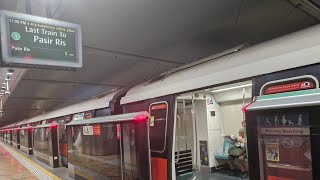 Last Train to Pasir RisC751B 24th anniversaryRetiredSMRT C751B 311312 Arrive Clementi [upl. by O'Conner]